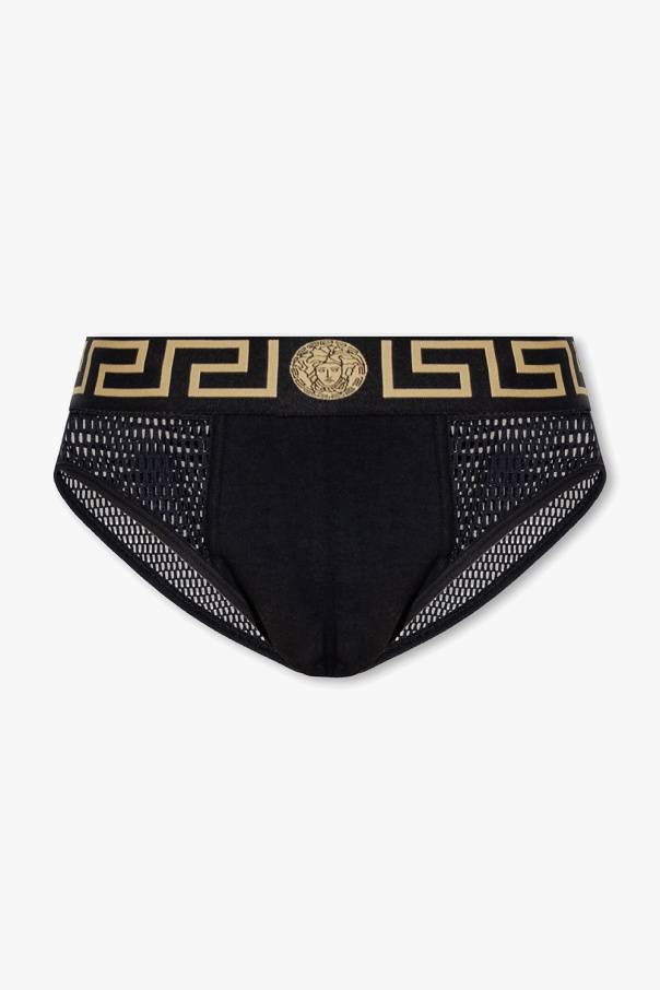 Black Sheer briefs Versace GenesinlifeShops Canada